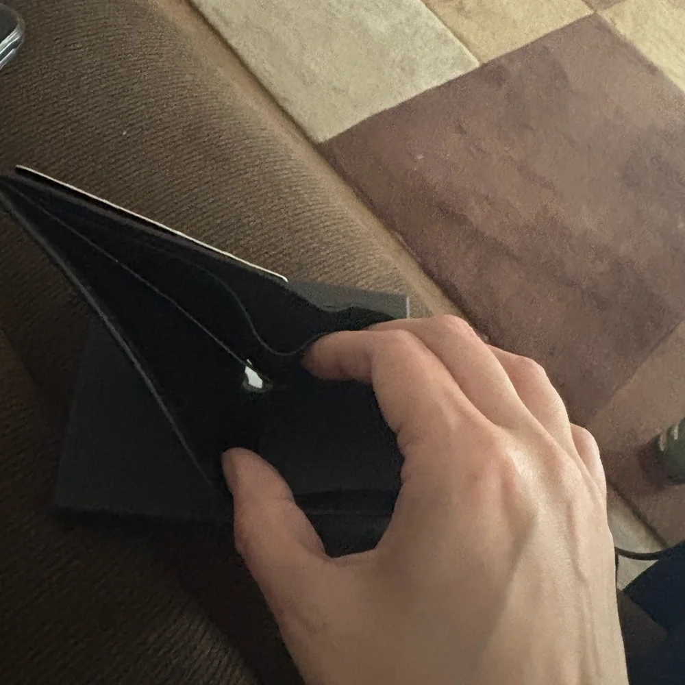 Boss Embossed Black Mens Wallet - Picture 5 of 5